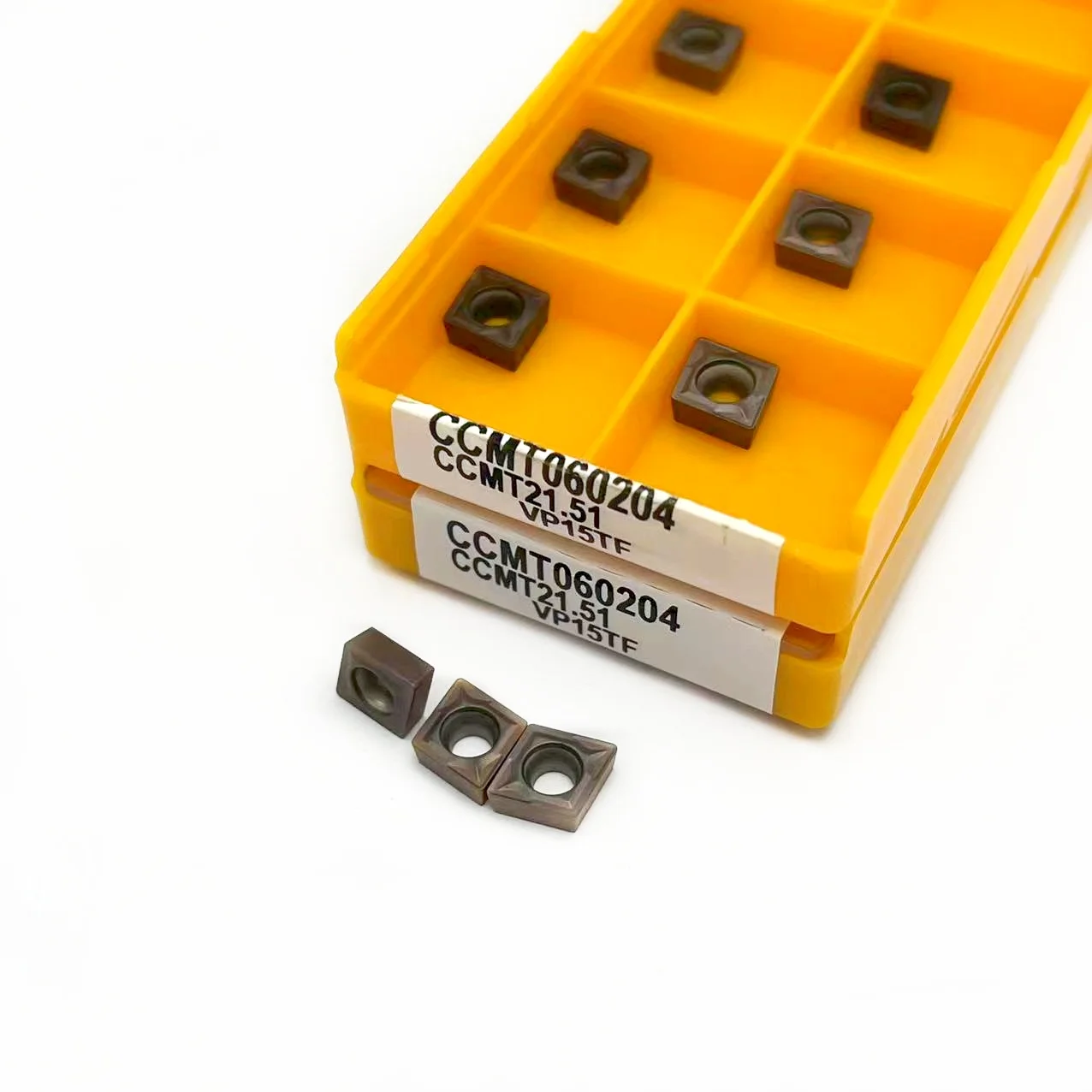ใบมีด CCMT 060204   VP15TF UE6020 คาร์ไบด์แทรก CCMT เครื่องตัดเครื่องกลึง CNC เครื่องมือสําหรับสแตนเลส CCMT 060204   วีพี15TF UE6020