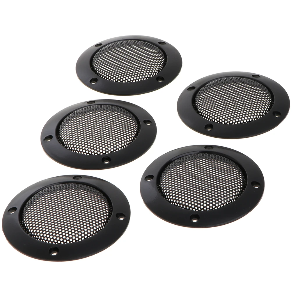 Car Speaker Protective Mesh Steel Grille Dust Cover for Mini Subwoofer Speakers Sound Bar