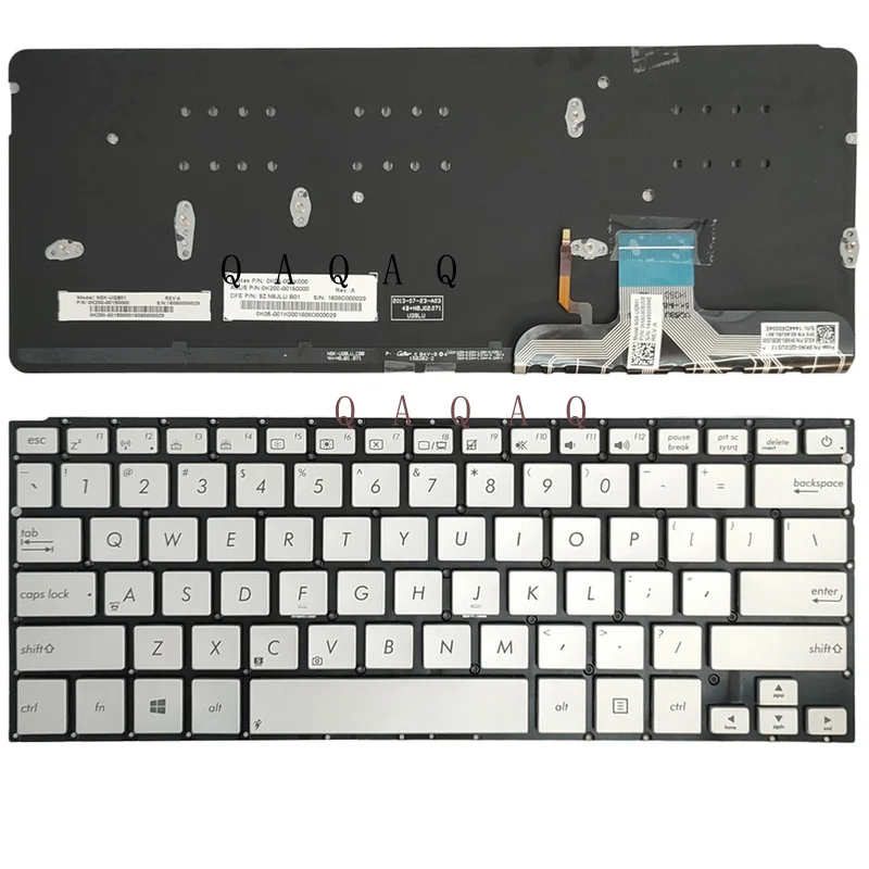 

QA New Laptop keyboard for ASUS 0KNB0-362BUK00 0KNB0-362AUI00