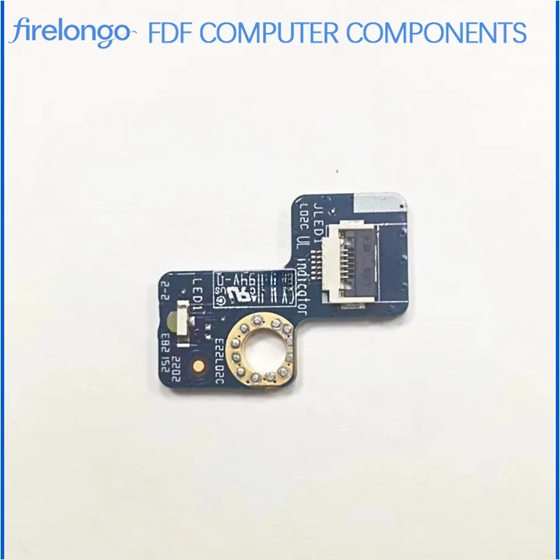 For Dell Precision 7560 SD LED Interface Board LS-K626P Original Replacement Part for Laptop
