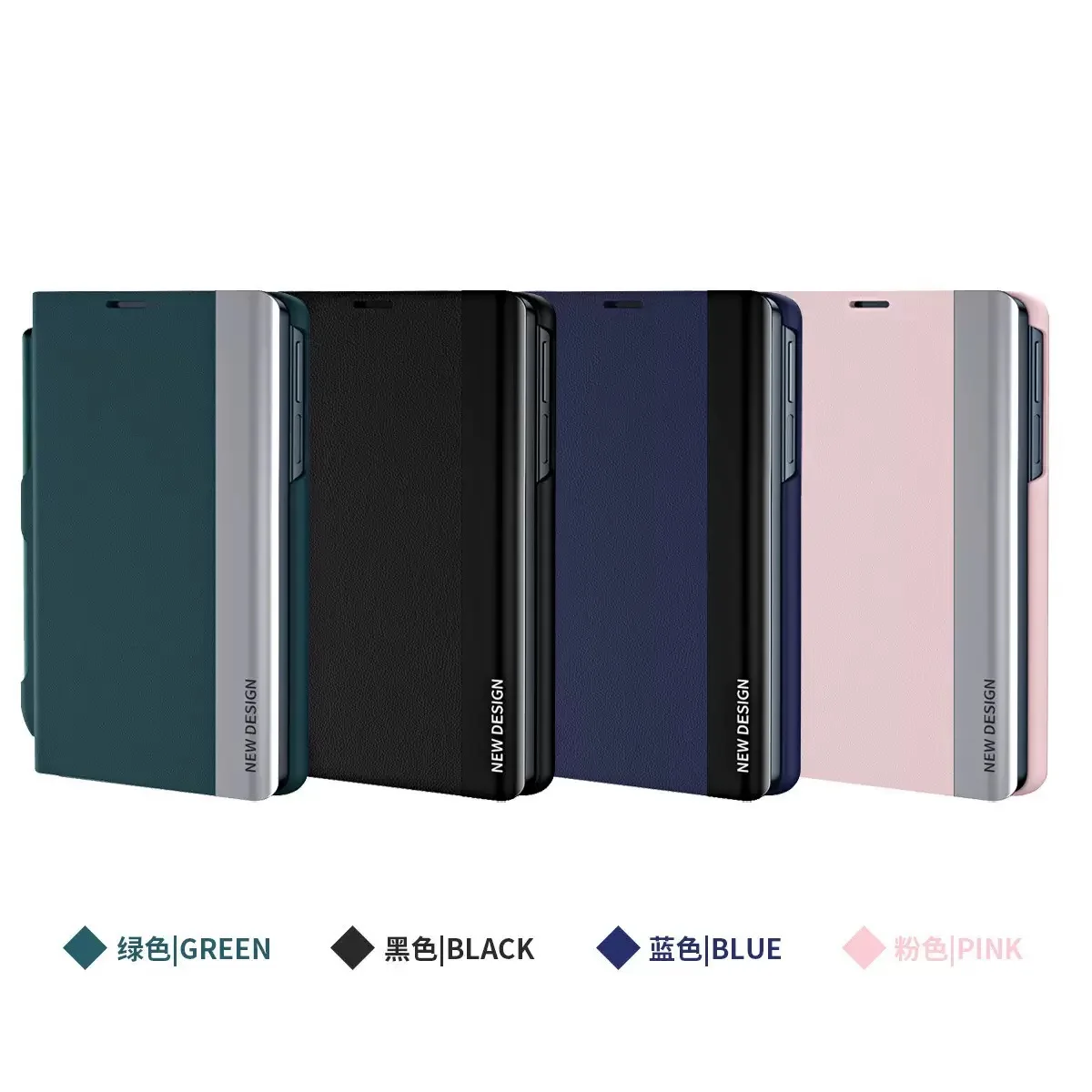 Luxury Leather Flip Pen Slot Case For Samsung Galaxy Z Fold 8 Wide Z Fold7 Z Fold6 Z Fold5 Z Fold4 Z Fold8Ultra Stand Cover