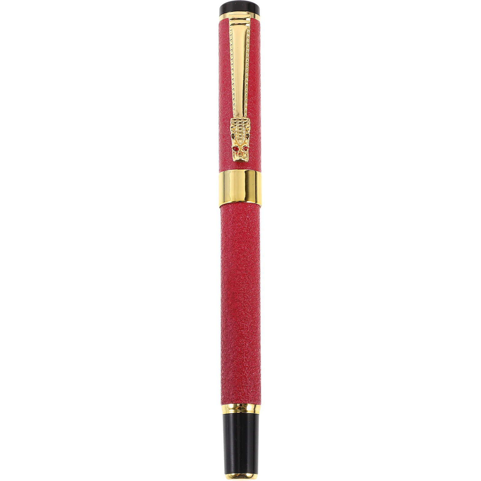 

Frosted Fountain Pen Pens for Writing Fine Metal Sign Calligraphy Rod Mini Red Student