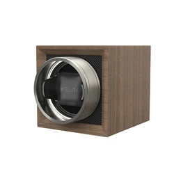 Watch Winder For Automatic Watches Single Slots Storage Box Mechanical Watches with Dustproof Cover For Travel