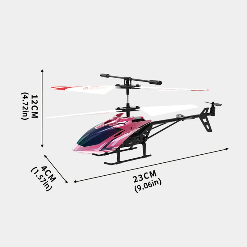 Lega di elicottero Rc da 3,5 canali con telecomando resistente alla caduta leggera aereo aereo aereo volante giocattoli per bambini per regali per ragazzi