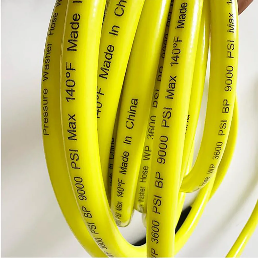 0.5-30M Ultra Flexible Pressure Washer Hose Pipe Cord Kink Resistant Pressure For some of Black & Decker/Michelin/AR/ Makita