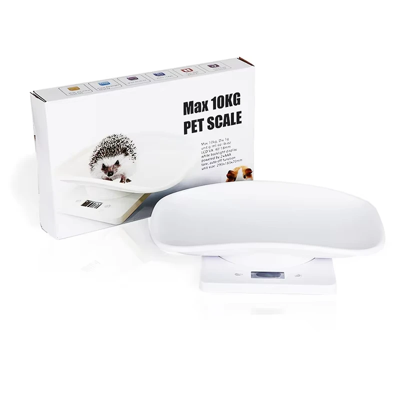 

Electronic Pet Scale High Precision Digital Balance Scale Measuring Food Tray Cat Feeding Bowl Weighing Tool For Kitchen Animal