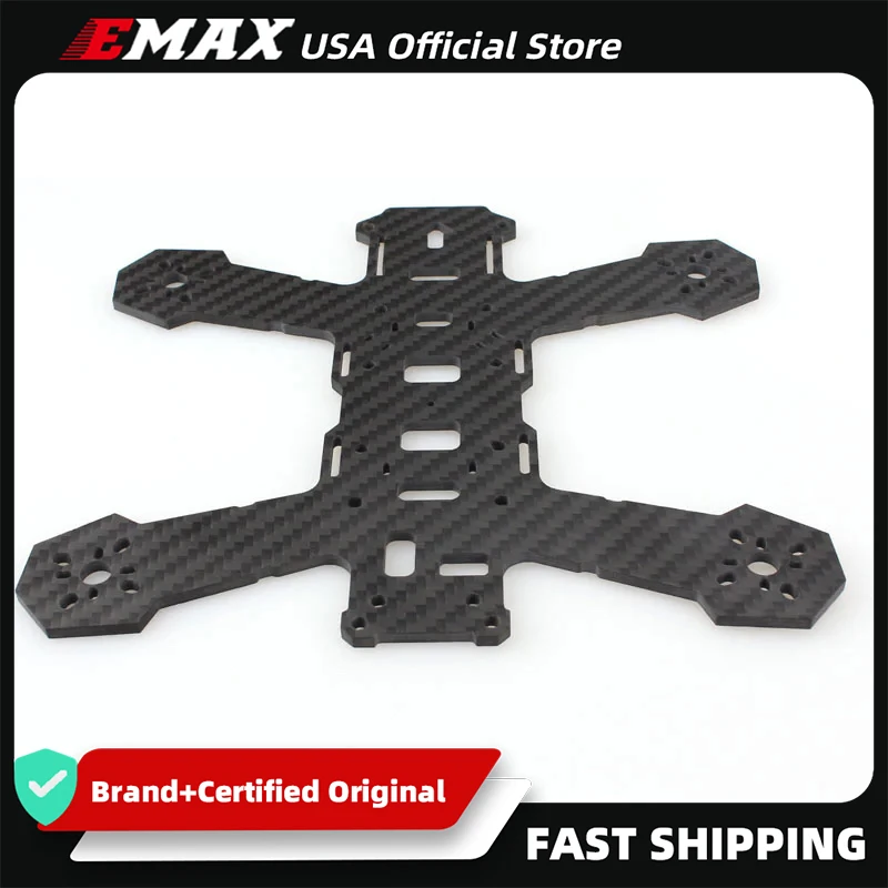 لوحة سفلية بديلة رسمية من EMAX USA مقاس 3 مم لطراز Nighthawk 170 Quadcopter Racer - أسود