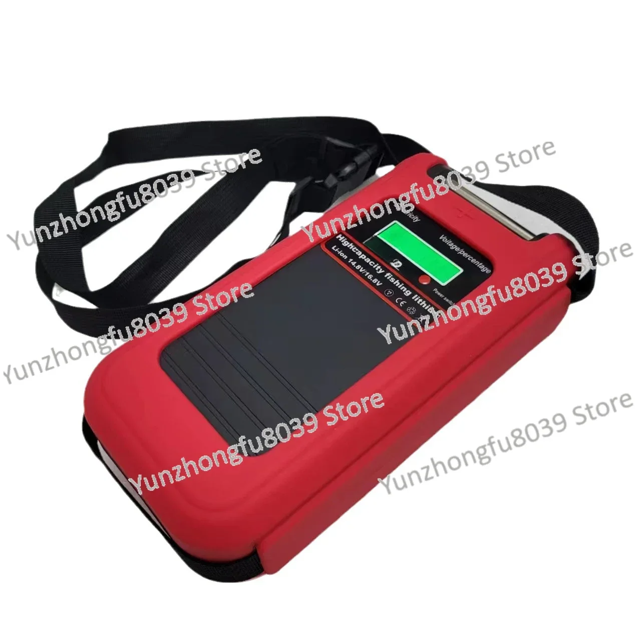 New 14.8V/16.8V20000mAh21700 battery cell LCD digital display large power sea fishing electric winch battery