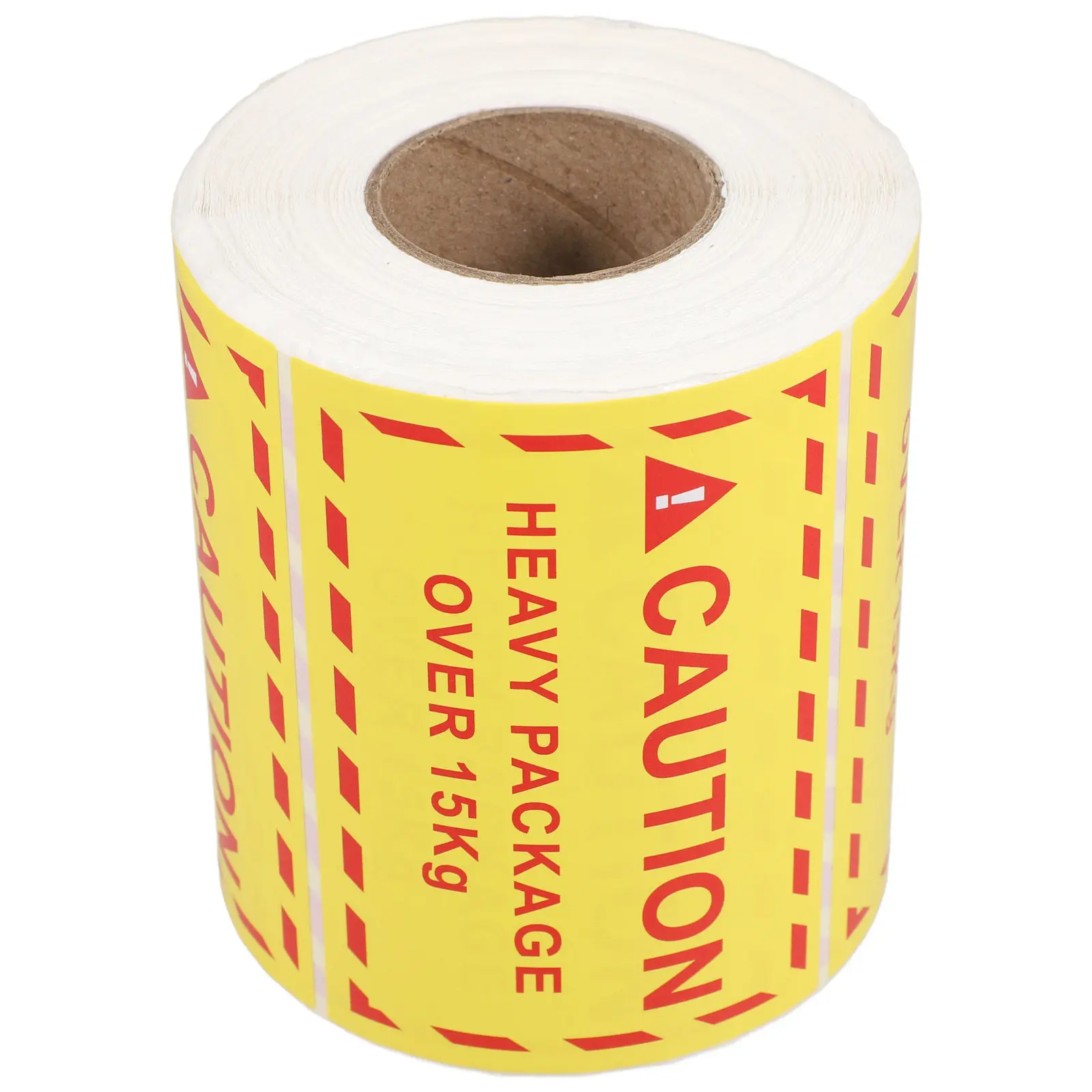 Caution Heavy Package Warning Stickers Handling Tape Fluorescent Labels Food Flucent