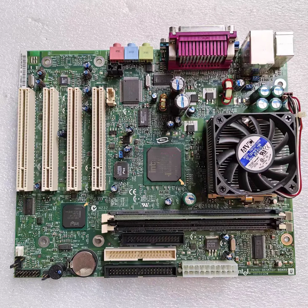 D815EGEW Desktop Motherboard Network Device Motherboard 815