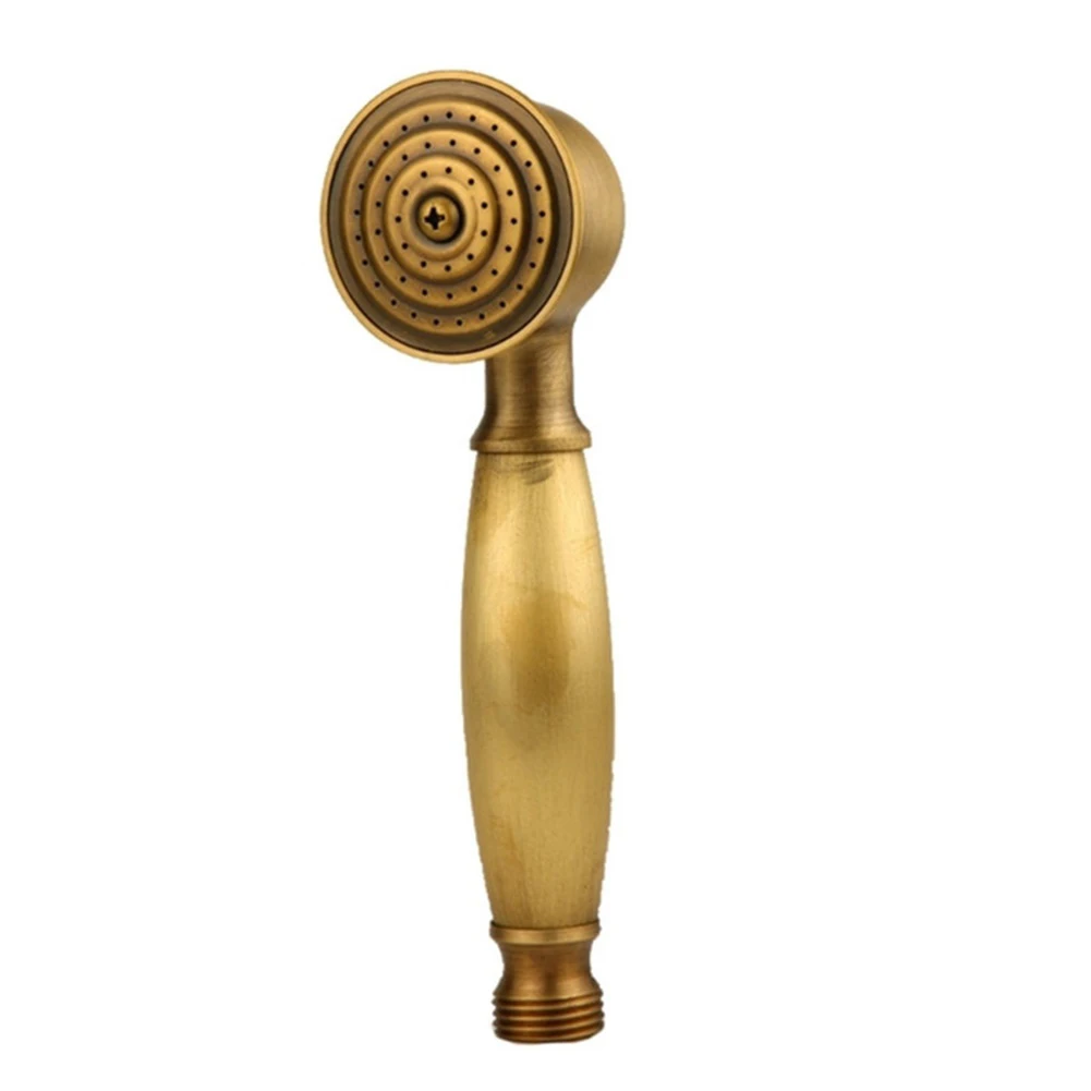 

Brass Shower Head Handheld Shower Replacement Bathroom Use Pressurized Design Utility Bill Saver For Kids Bathing