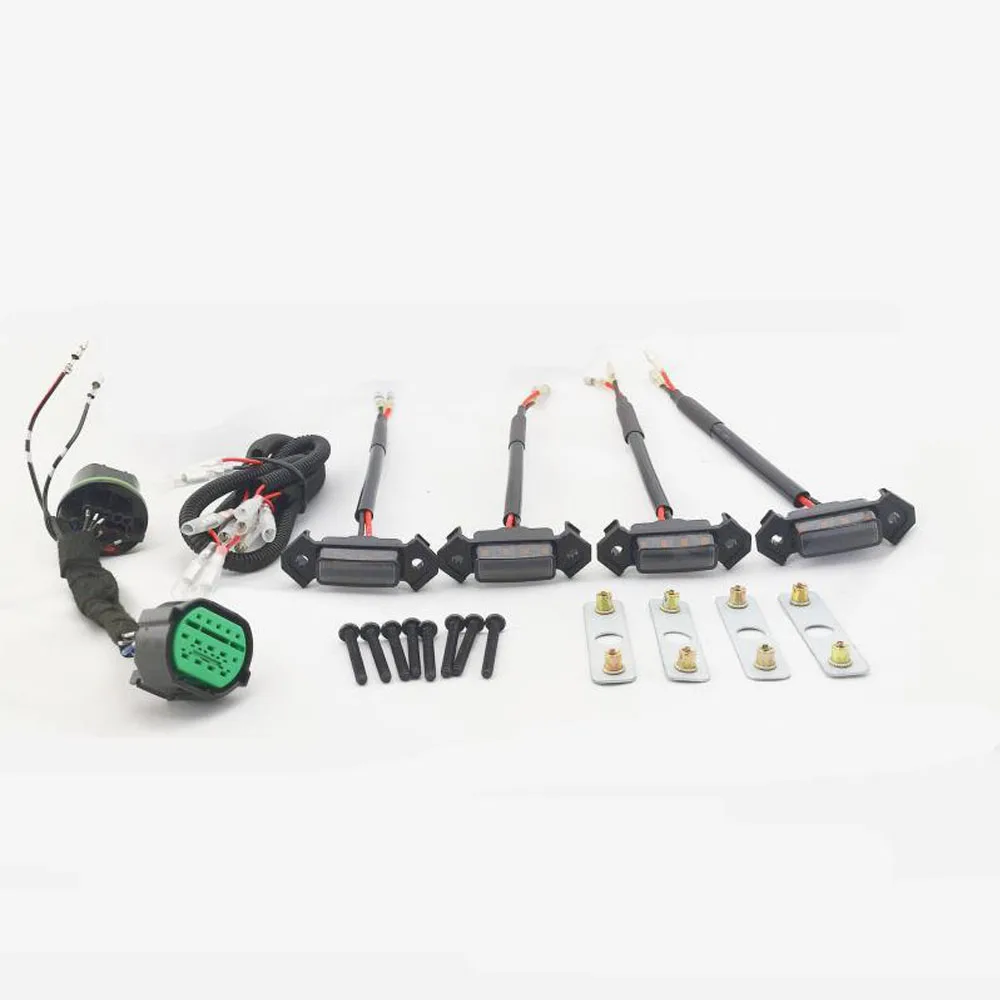 For GWM Great Wall Tank 300 Car Front Grille Lights Daytime Eagle Eye Lamp Running Raptor Style Driving Light Car Accessories