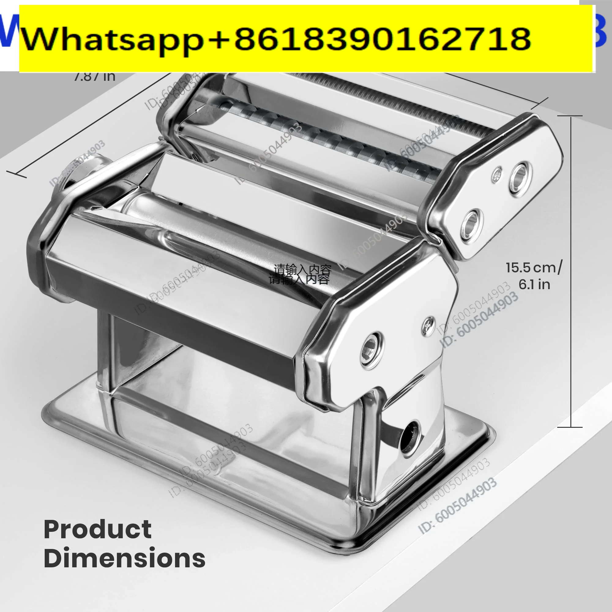 Noodle Tools Wholesale Noodle Wonton Noodle Machine Stainless Steel Manual