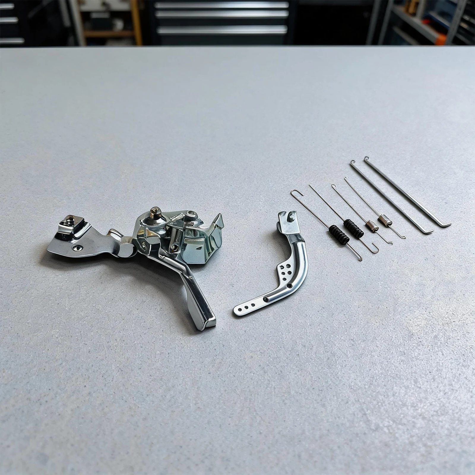 Replacement Throttle System for 6.5hp to 7.5hp Engines Including Base Arm Levers and Springs for For Gx160 Models