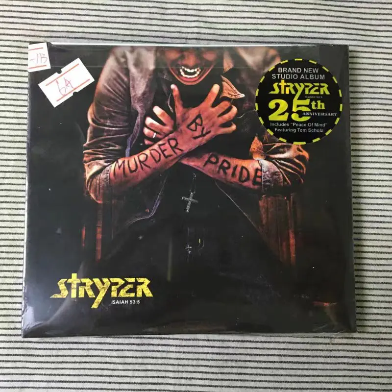

CD Stryper — компакт-диск Murder By Pride, 2009 Big 3 Records, 25th Anniversary, Christian Metal Classic, июль 21, 2009 г.