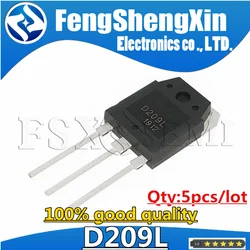 5PCS D209L TO-3P D209 TO-247 209L 2SD209L Switching transistor, power supply control IC