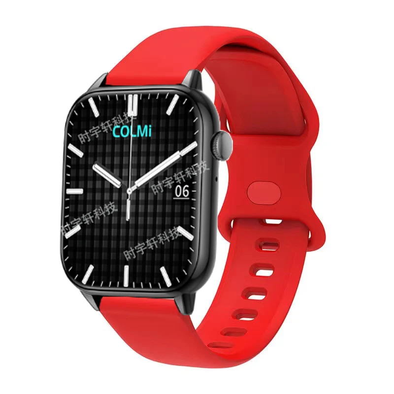 20mm 22mm Strap For COLMI C60 C61 C81 C80 Smartwatch Silicone Bracelet For COLMI P8 P28 Plus/P73 P71 P60 P68/M42 M41 Correa Band