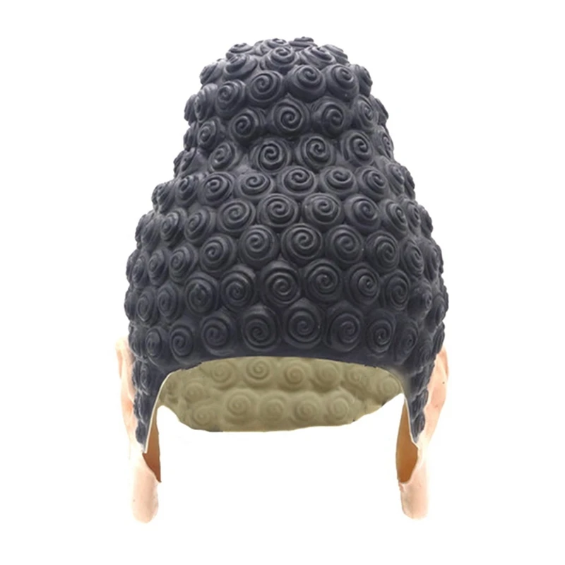 

4X Swimming Caps Tathagata Buddha Shape Durable Nonslip Flexible Latex Swim Caps For Surfing Kids Girls Boys Women Men