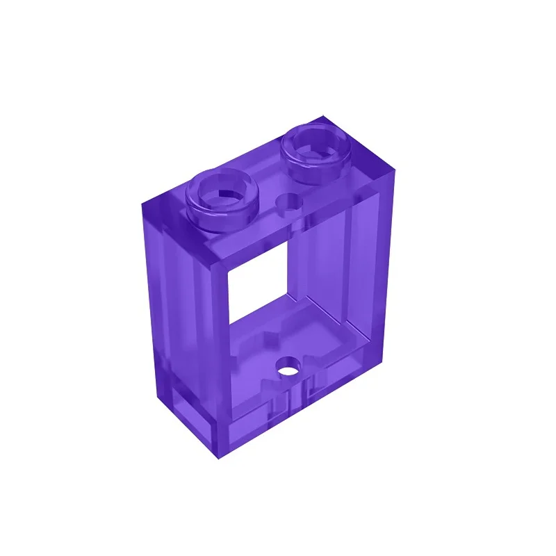 Kerangka GDS-783 1X2X2 - 1x2x2 jendela kompatibel dengan lego 60592 anak-anak DIY blok bangunan edukasi teknis