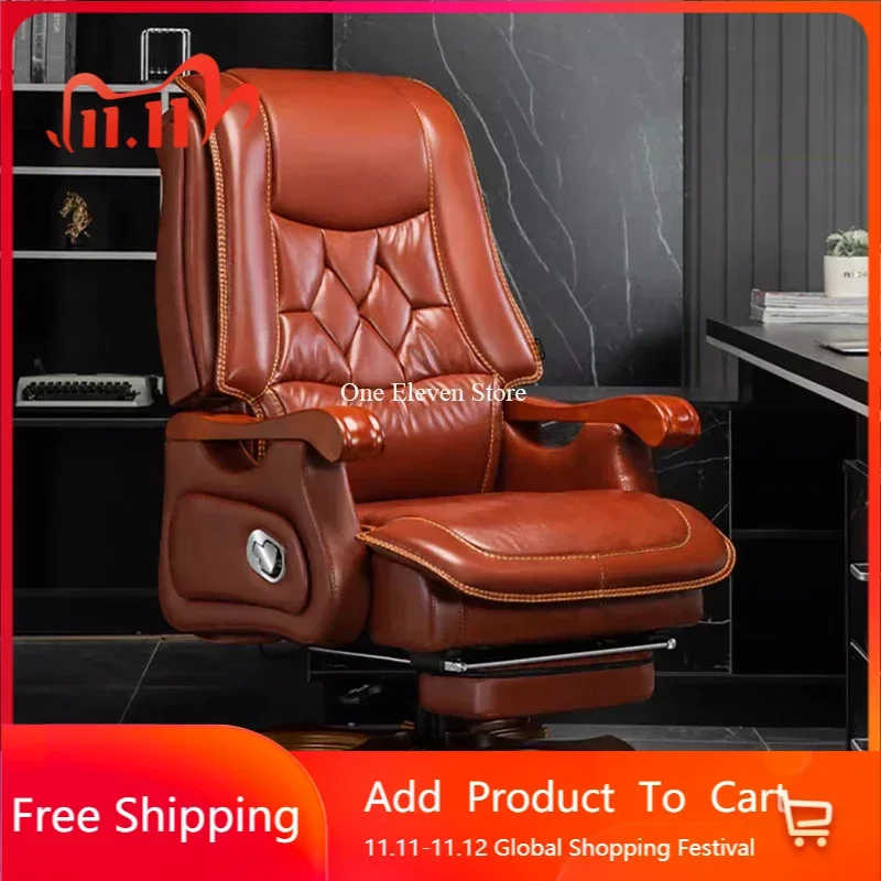 Desk Office Chairs Pc Room Chair Comfortable Leg Rest Backrest Relaxing Furniture Game Rotating Chaise Work Recliner Ergonomic