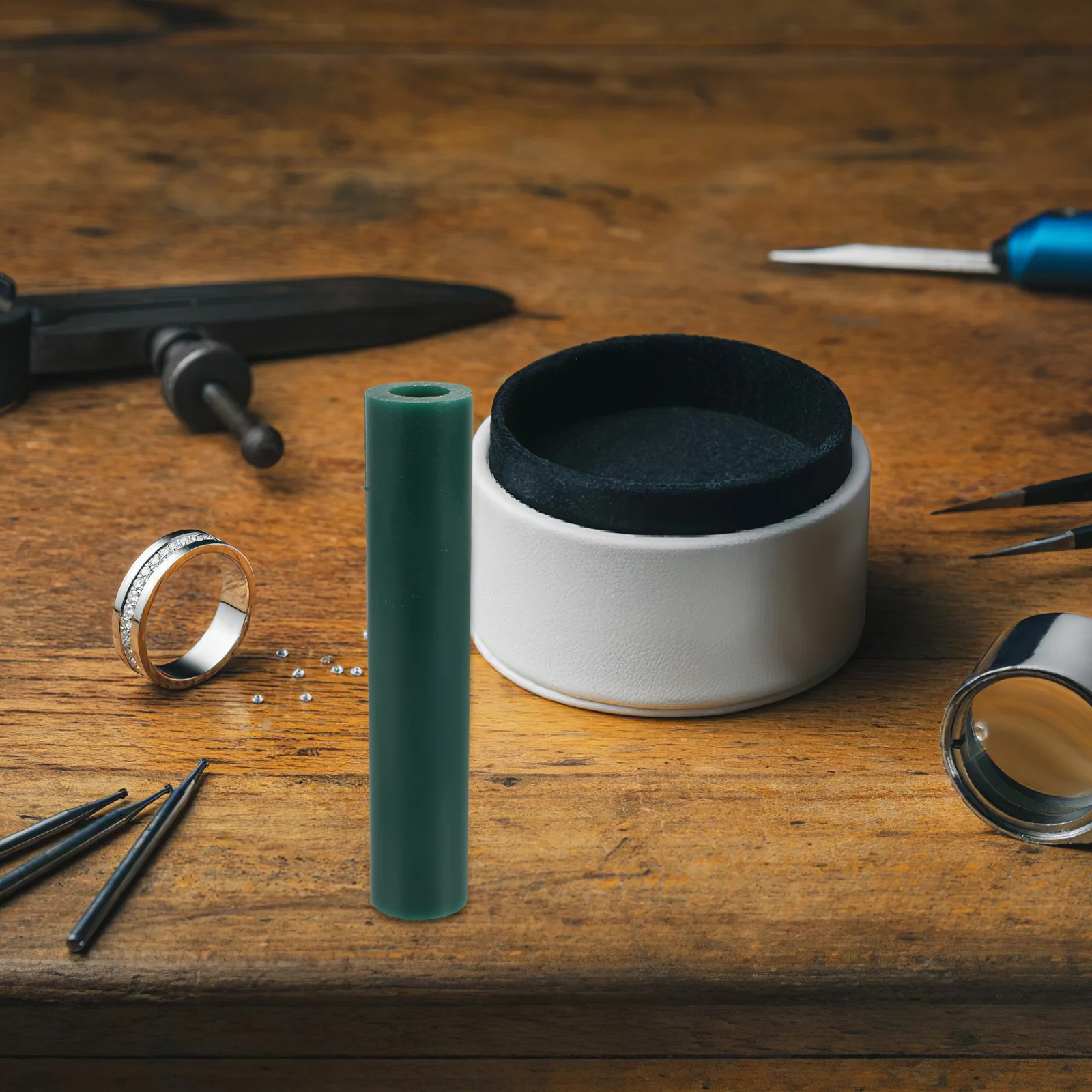 

Wax Ring Tube Jewelry Crafting Supplies Precision Design Durable Wax Better Shaping for Rings and Jewelry Pieces