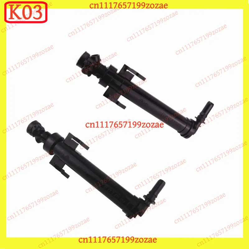 k3 61677275657 Headlight Washer Nozzle LH Driver Side for F20/F30/F32/F36 2011-2019 Retractable Spray Jet Black Plastic
