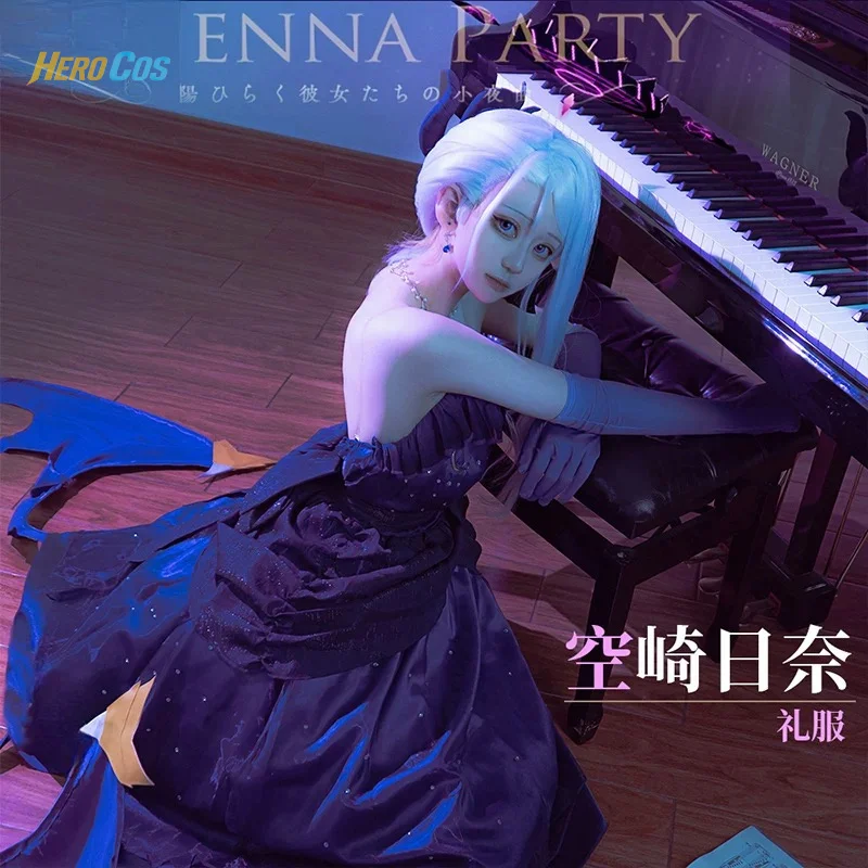 

Game Blue Archive Blue Archive Cosplay Costume Sexy Elegant Dress Halloween Carnival Party Christmas Play Role Clothes