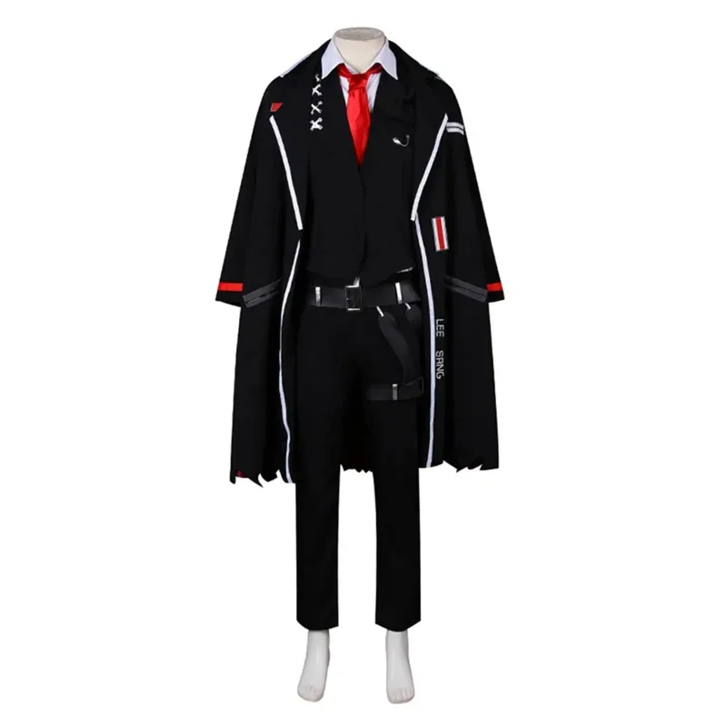 SN66 Limbus Company Uniform Ishmael Faust Yi Sang Cosplay Kostüm für Männer Frauen Top Hosen Mantel Komplettes Set Halloween Karneval P2@w$