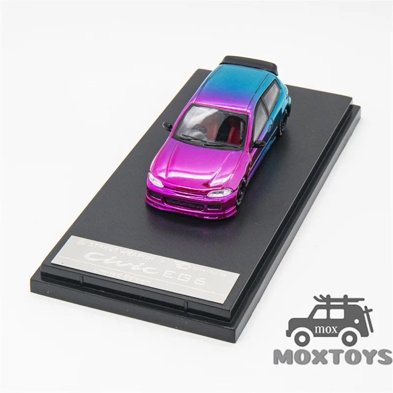 Sw 1:64 eg6 galvani siert/e46 hks Modell auto aus Druckguss