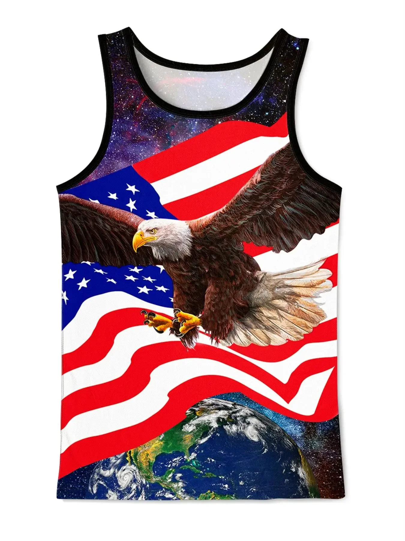 MSIEESO Brand Vest Hawaiian Shirt Animal Pattern Printed Men Singlet Fashion Sleeveless Tank-Tops Casual Unisex Chaleco