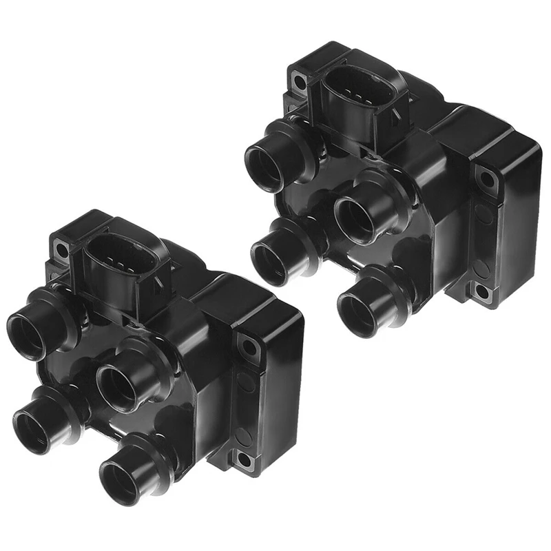 

2PCS Ignition Coil Pack 6503280 6823318 7U2Z12029A For Ford Escort F-150 250 Lincoln Mazda Mercury 91-02 2.0L 4.6L Parts