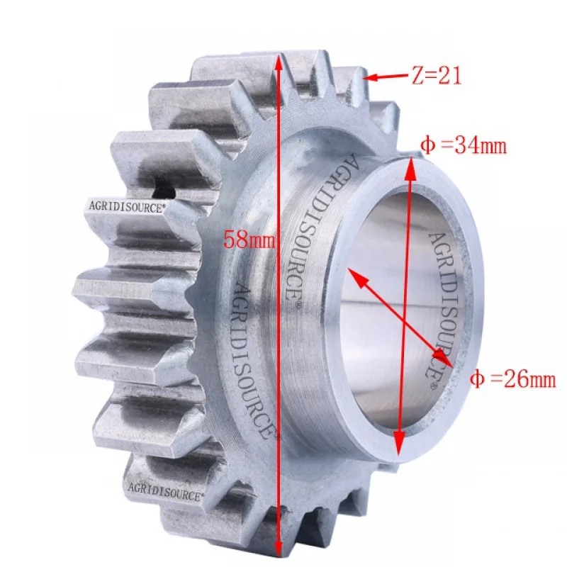 Buatan Tiongkok: Gearbox Geat Shuttle Idler untuk Foton Lovol bagian traktor buatan Tiongkok Drive Shaft Flange Yoke untuk traktor Spar