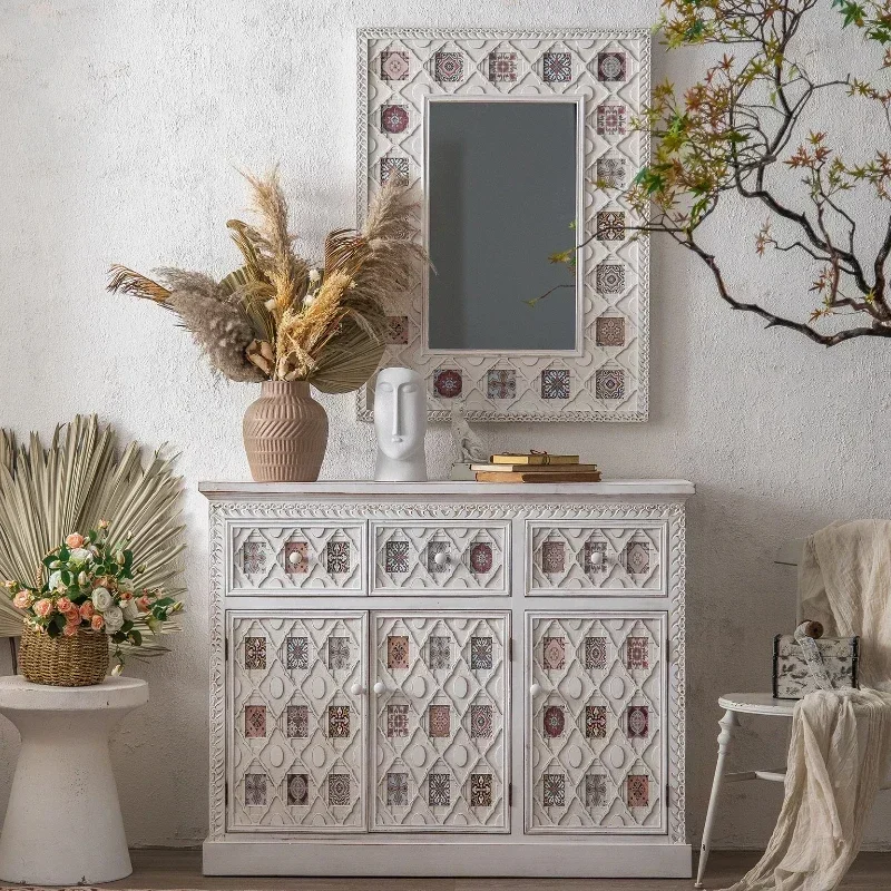 

Entrance Cabinet B & B Sideboard Cabinet Locker Living Room Wall Low Cabinet against the Wall