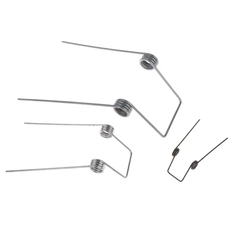 2Pcs High Quality Crane Hook Safety Accessories Double Torsion Spring Anti Decoupling Device Buckle Torsion Spring