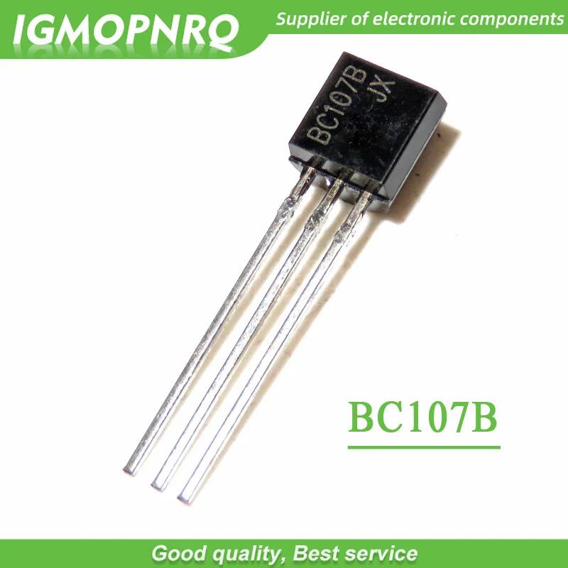 10Pcs BC107 TO92 Tr…
