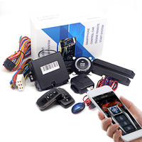 Remote starter kit Car alarm with App Start stop system for cars Engine start button Push start system For Ford/Fiat/Opel/Seat