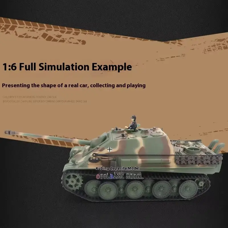 Henglong 3869-1 Simulazione del carro armato compresso antincendio pesante leopardo tedesco Carro armato competitivo multifunzionale telecomandato