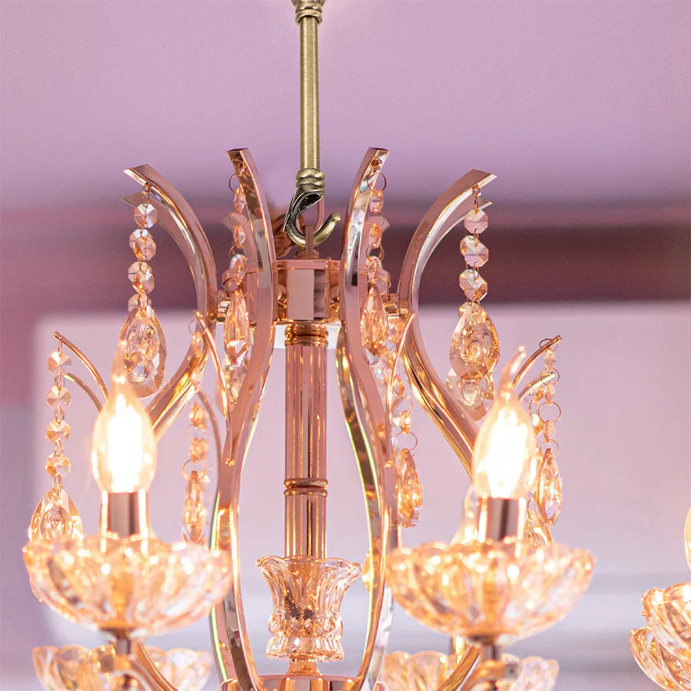 2pcs Sleek Electroplated Ceiling Light Support Rods with Hook – Versatile Load-Bearing Suspension Rod for Modern Lamps