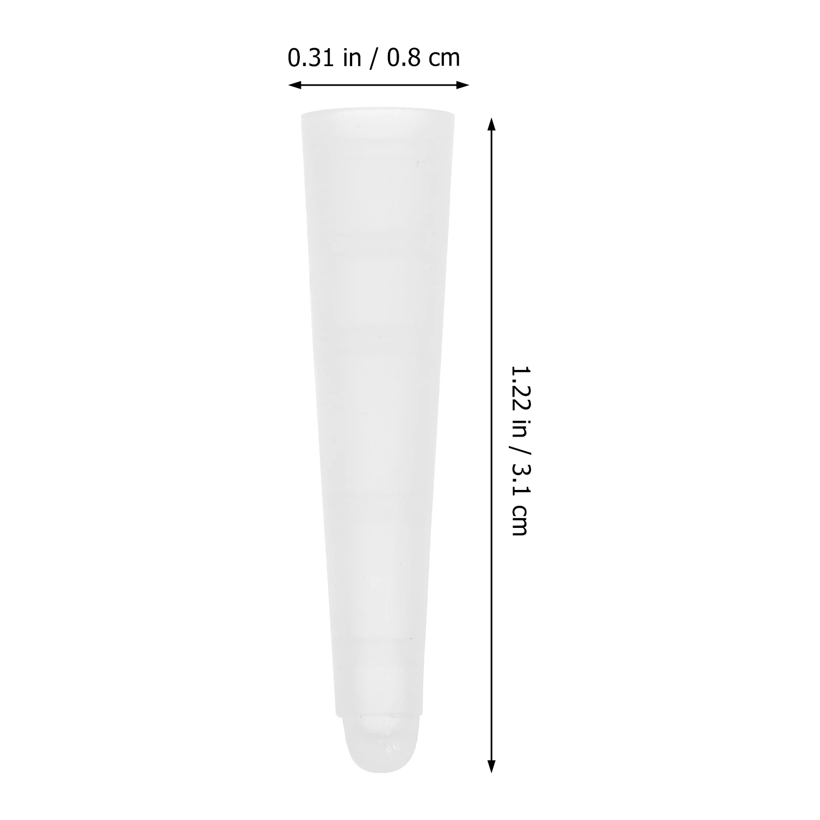 

200pcs Tweezers Head Covers Soft Silicone Forceps Protector Elbow Environmental Office Use Travel Portable