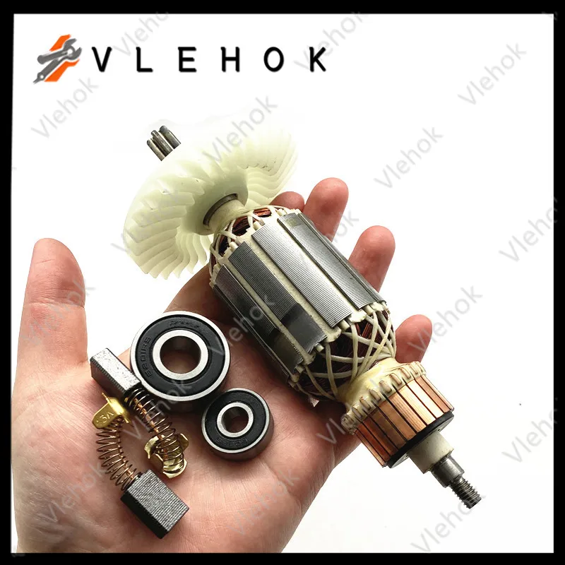 

Ротор якоря 220 В-230 В, замена для молотка 360591E DH40MRY DH40M DH40MR DH40SR DH40FR, часть электроинструмента