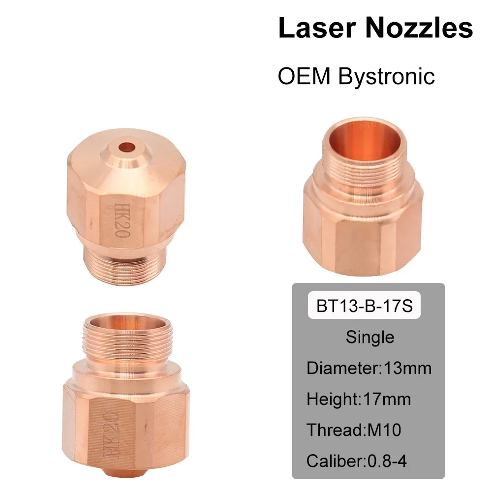 HAOJIAYI HK08 HK10 HK12 HK15 HK17 HK20 HK25 HK30 dysze laserowe do OEM Bystronic maszyna do cięcia laserem światłowodowym