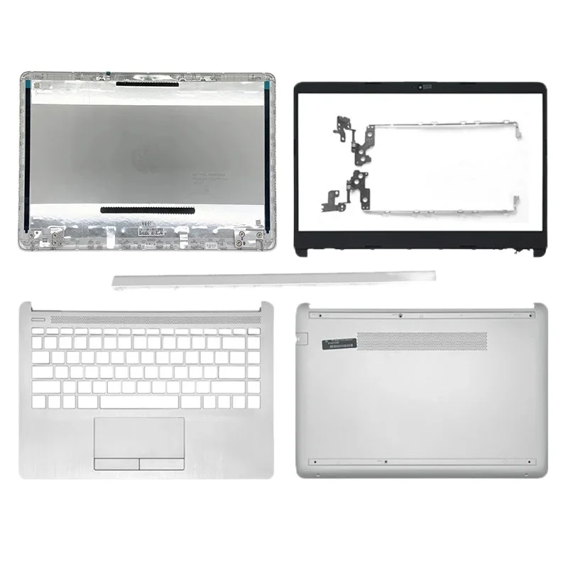 

New For 14-DF 14-CF 14-DK 14-DP 14S-CR 14S-CF 240 G8 245 G8 LCD Back Cover Front Bezel Palmrest Bottom Case Hinges Cover Silver