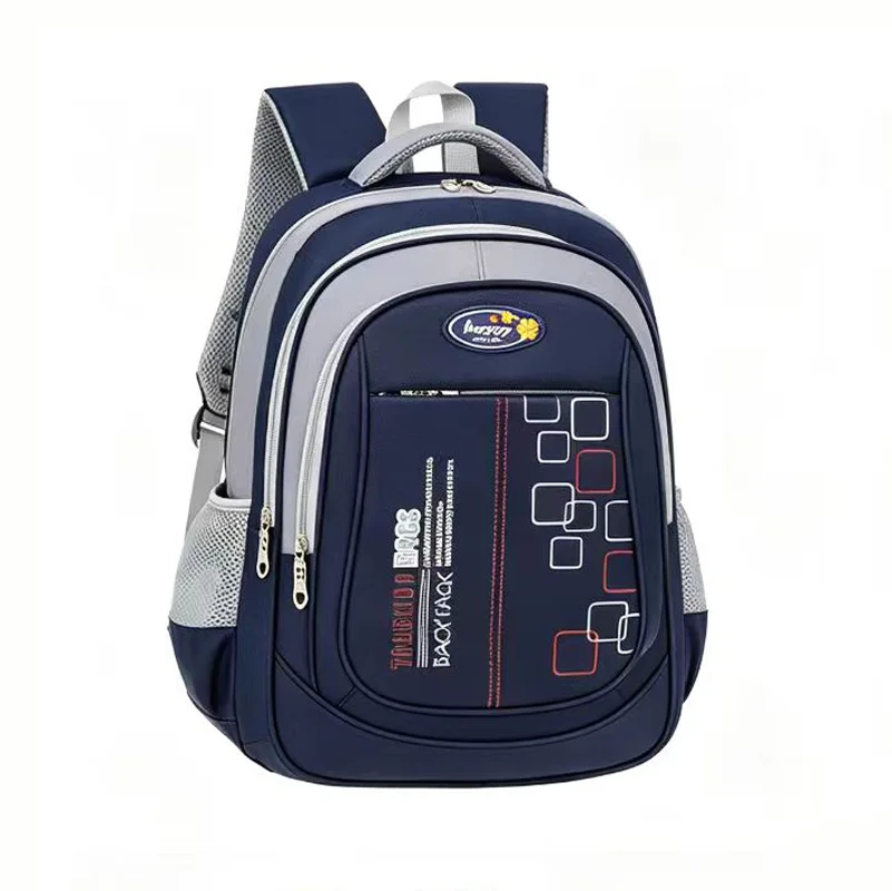 

Teen Backpack School Bag Back Pack For Boy Children Kid Schoolbag Geometric Pattern Shoulder's Backpack