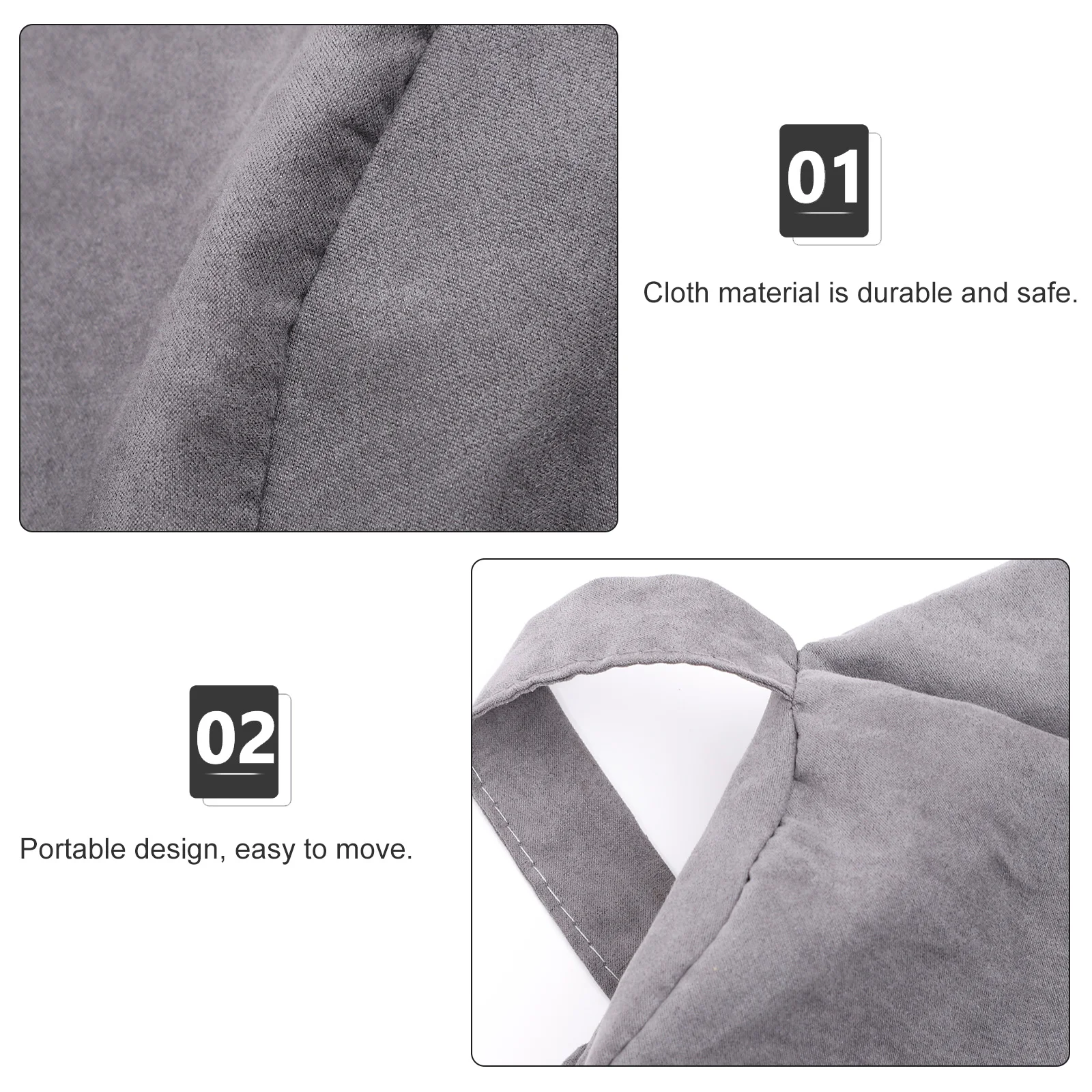 

Waterproof Dark Grey Sofa Cover Protective Cloth Cover for Outdoor Home Garden Sofa Seat Stain Resistant