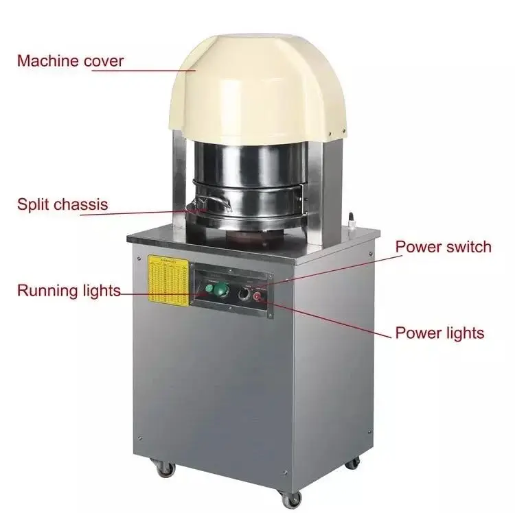 Commercial Professional 36-Piece Full Automatic Industrial Baguette Croissant Dough Divider Bread Making Machine