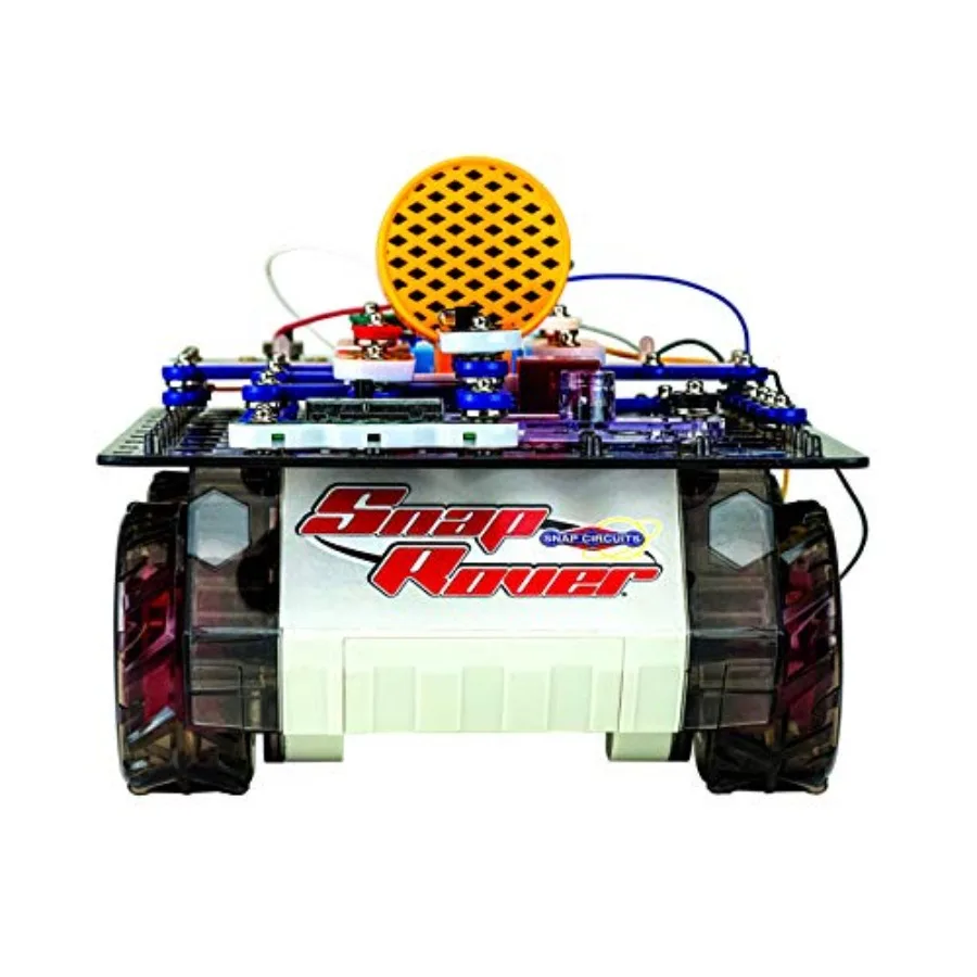 STEM building toy for ages 8 to 108: Bluetooth-controlled circuit with code-based commands, durable plastic construction, vibra view 4