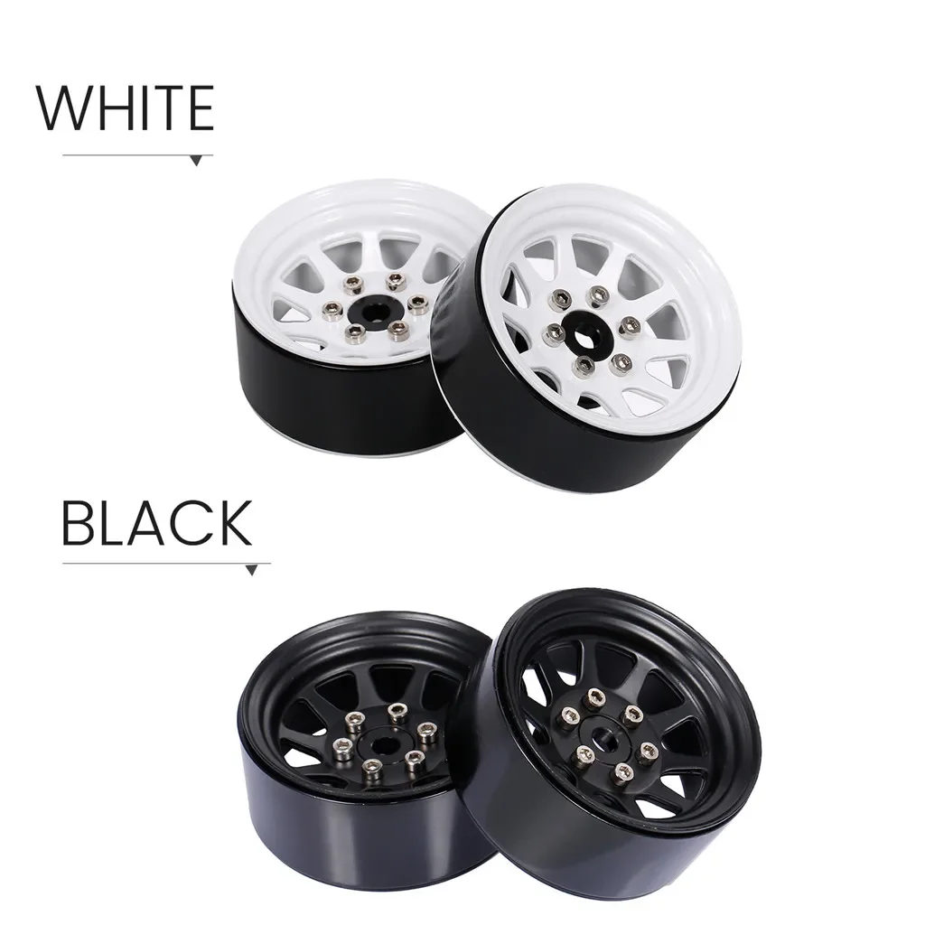 

4PCS 1/10 RC Crawler Aluminum 1.9inch Beadlock Wheel Rims for Trxs Hsp Redcat Rc4wd Tamiya Axial scx10 D90 Hpi RC Crawler