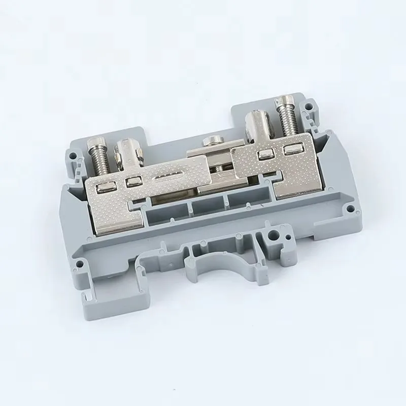10pcs  Type URTK/S Din Wiring Universal Connector 20-8AWG Thin Modular Current Test Disconnect Screw Terminal Block URTK6S