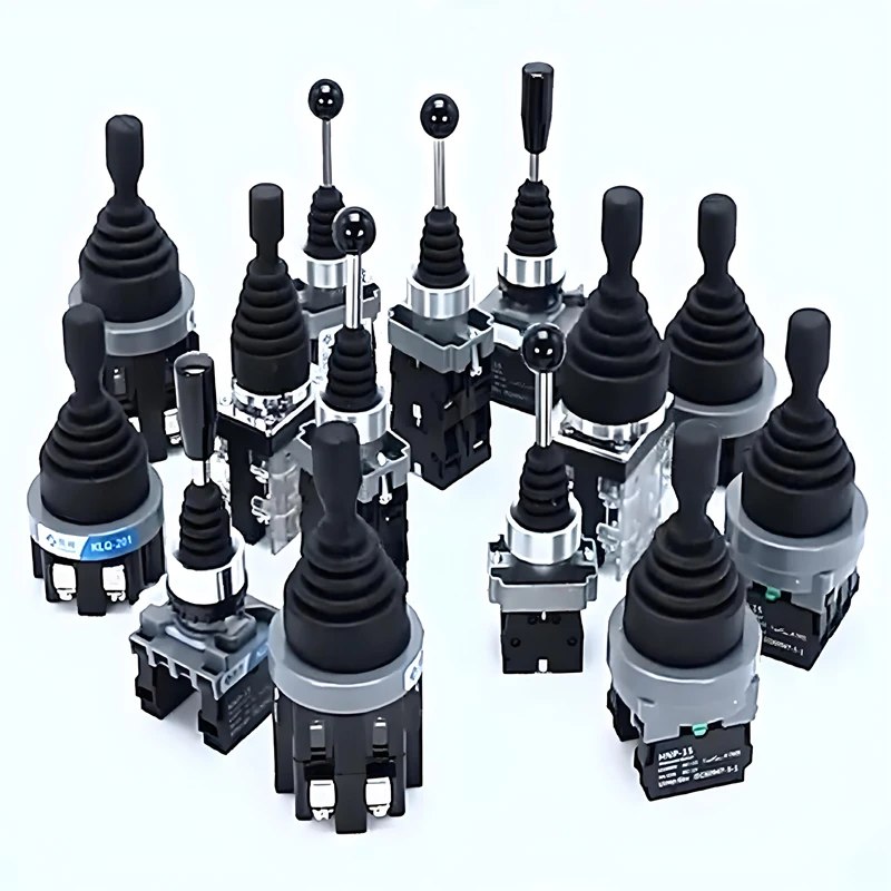 Monolever Toggle Switch Two Way Four Way Self Locking Latching Reset Momentary Switch 22MM30MM 201/402 Master Joystick Rocker