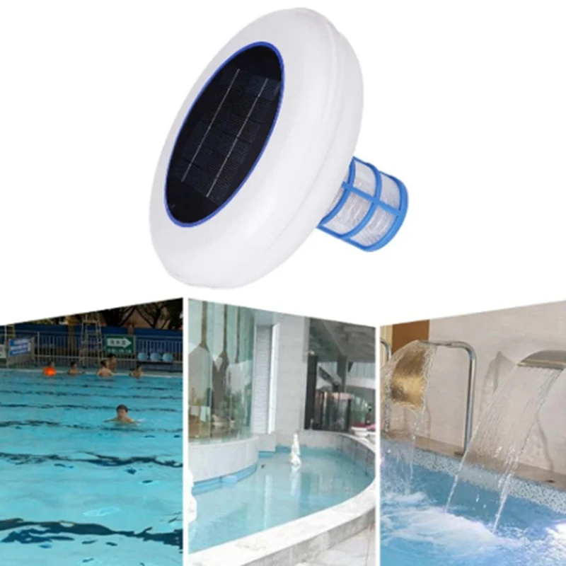 

Top!-Solar Pool-Ionizer Copper Silver Ion Swimming Pool Purifier/Filter Kills-Algae Pool